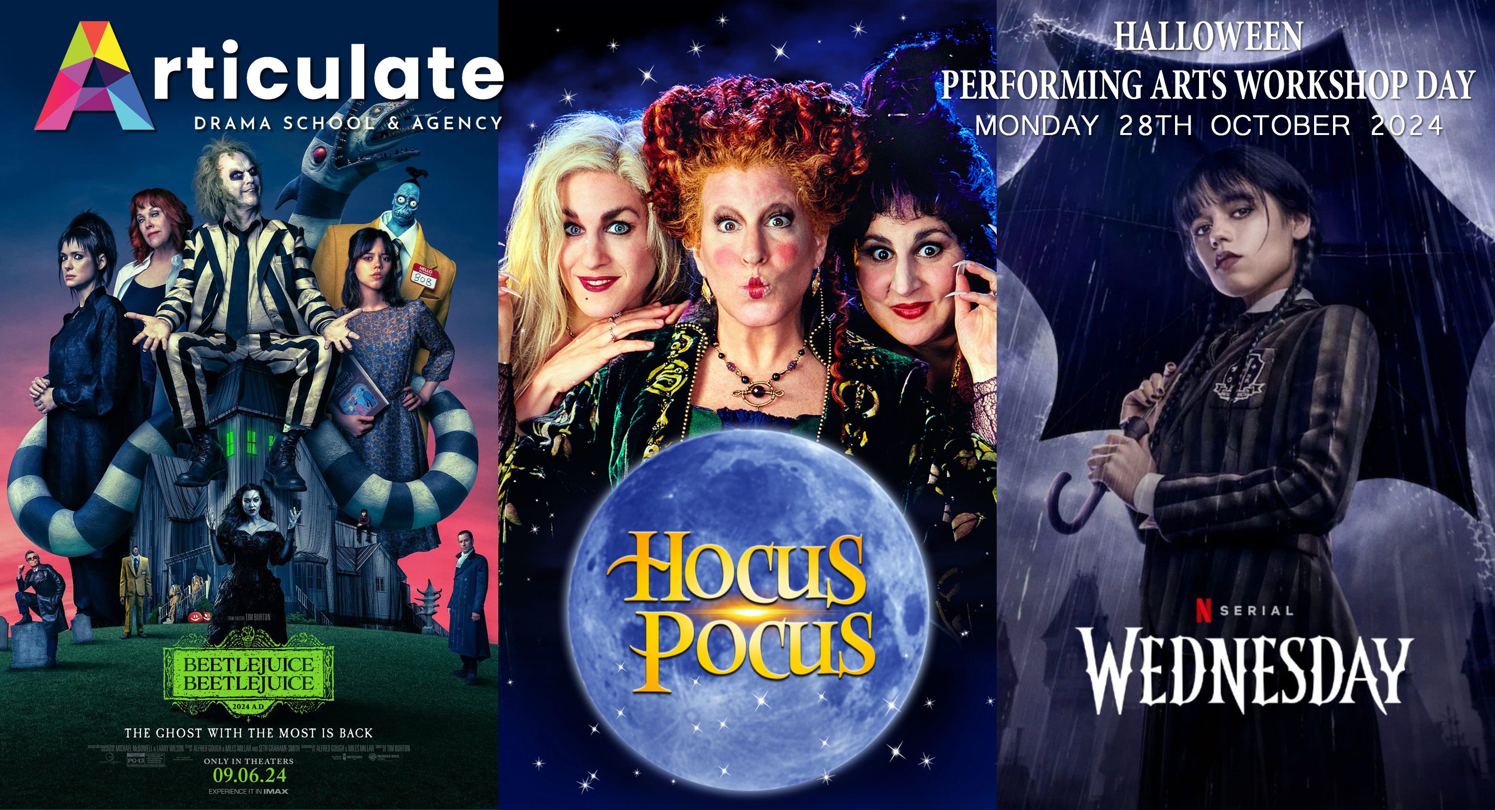 HALLOWEEN PERFORMING ARTS WORKSHOP DAY!